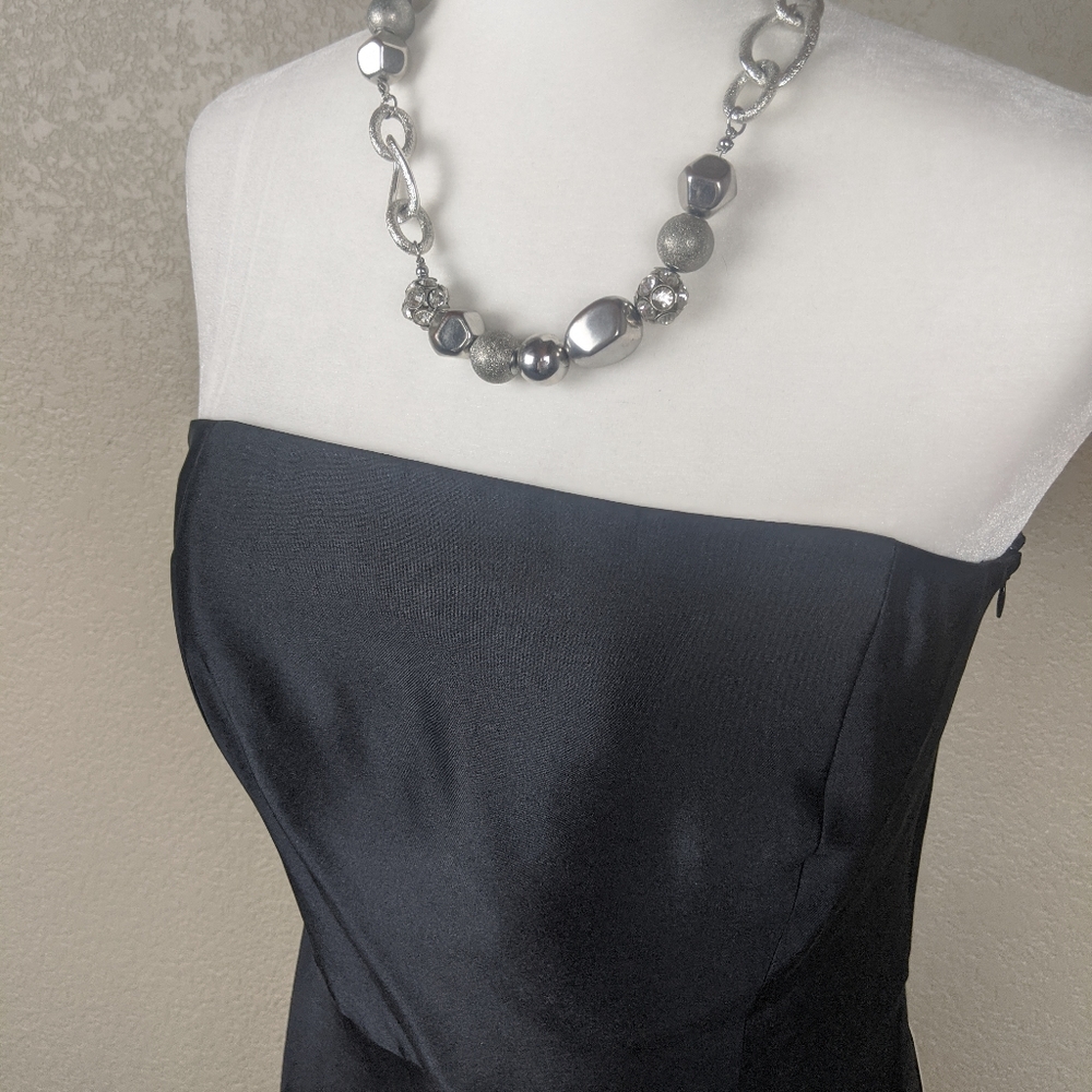 Ann Taylor Black Strapless dress, Sz 10